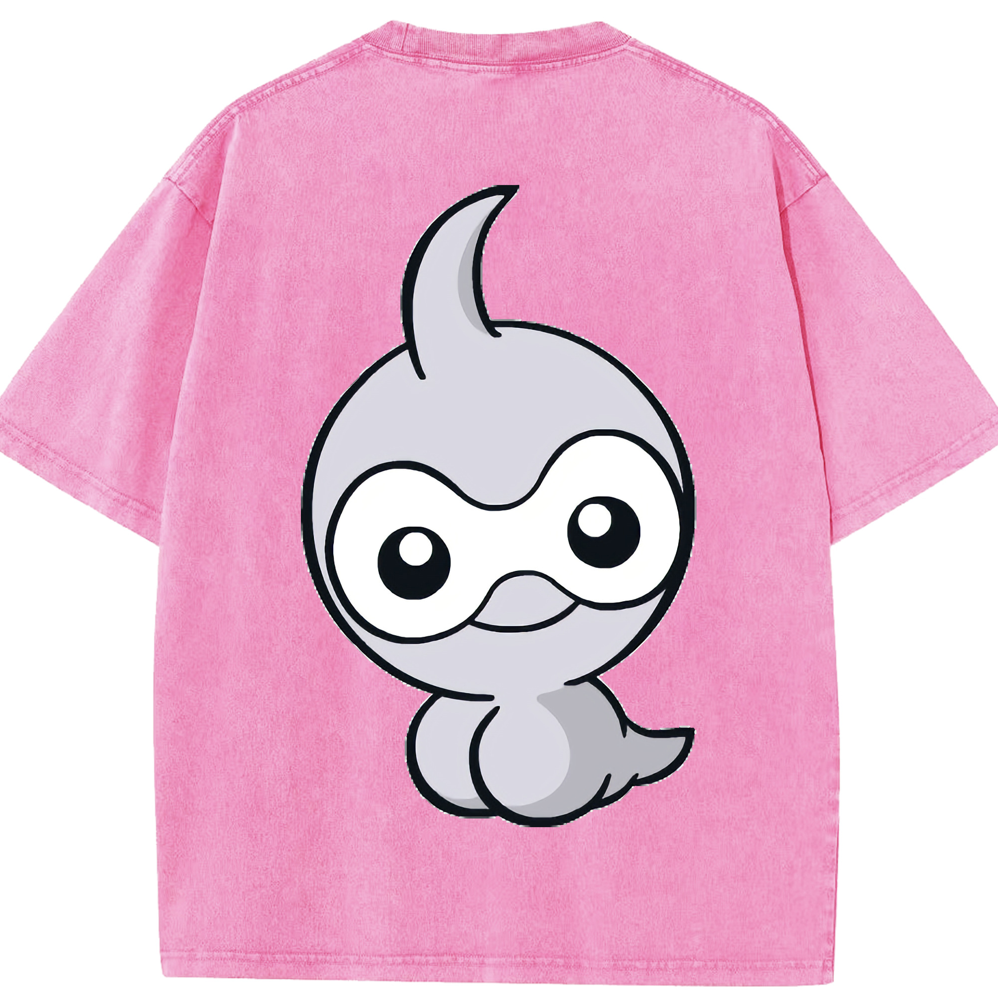 （画像用） ポケットモンスター Pokémon 綿100% ヴィンテージ風 半袖Tシャツ（背面プリント）